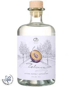 Slivovice odrůda Domácí Velkoplodá 50% - 500 ml